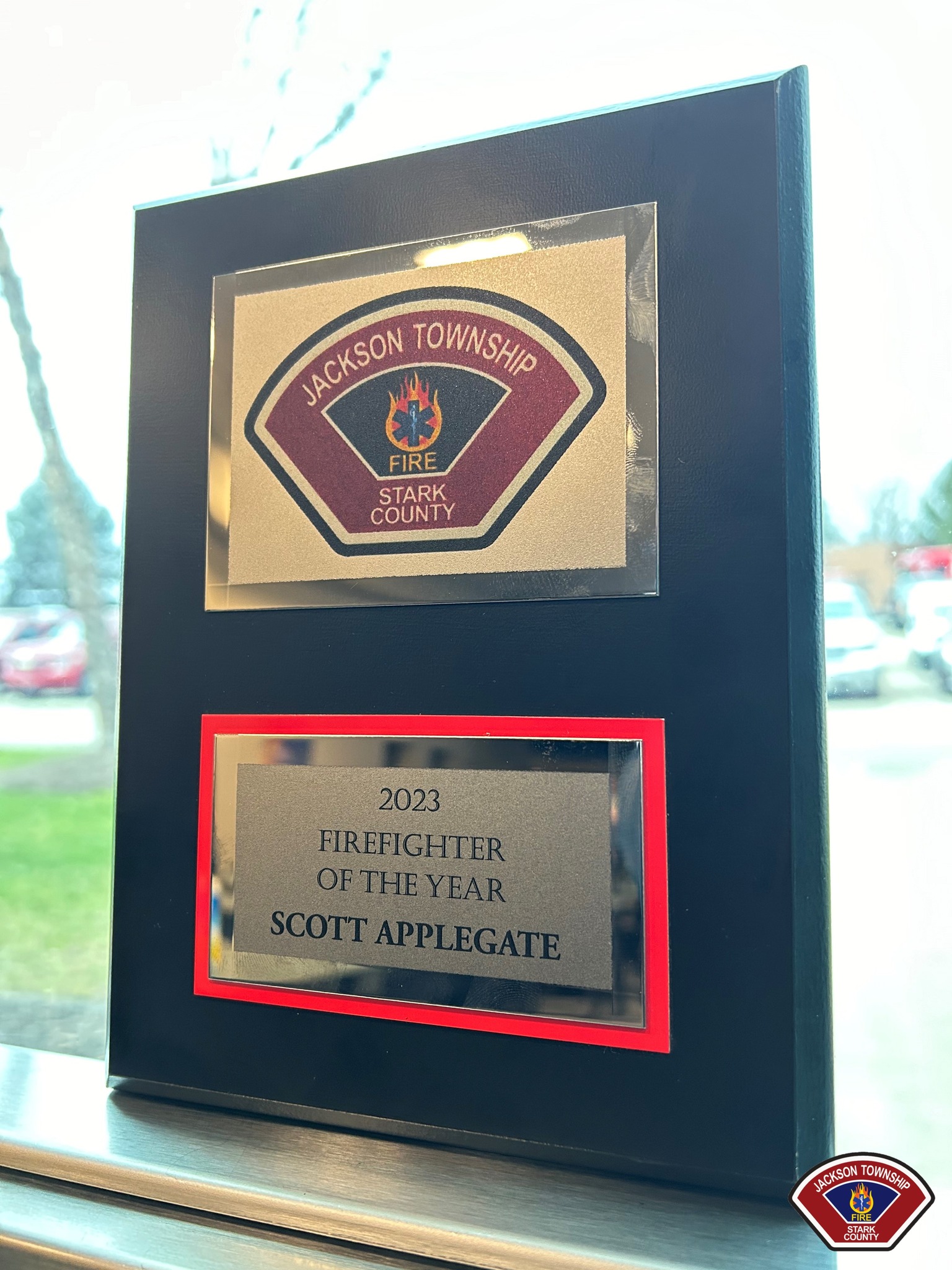 2023 Firefighter Of The Year Scott Applegate Jackson Township