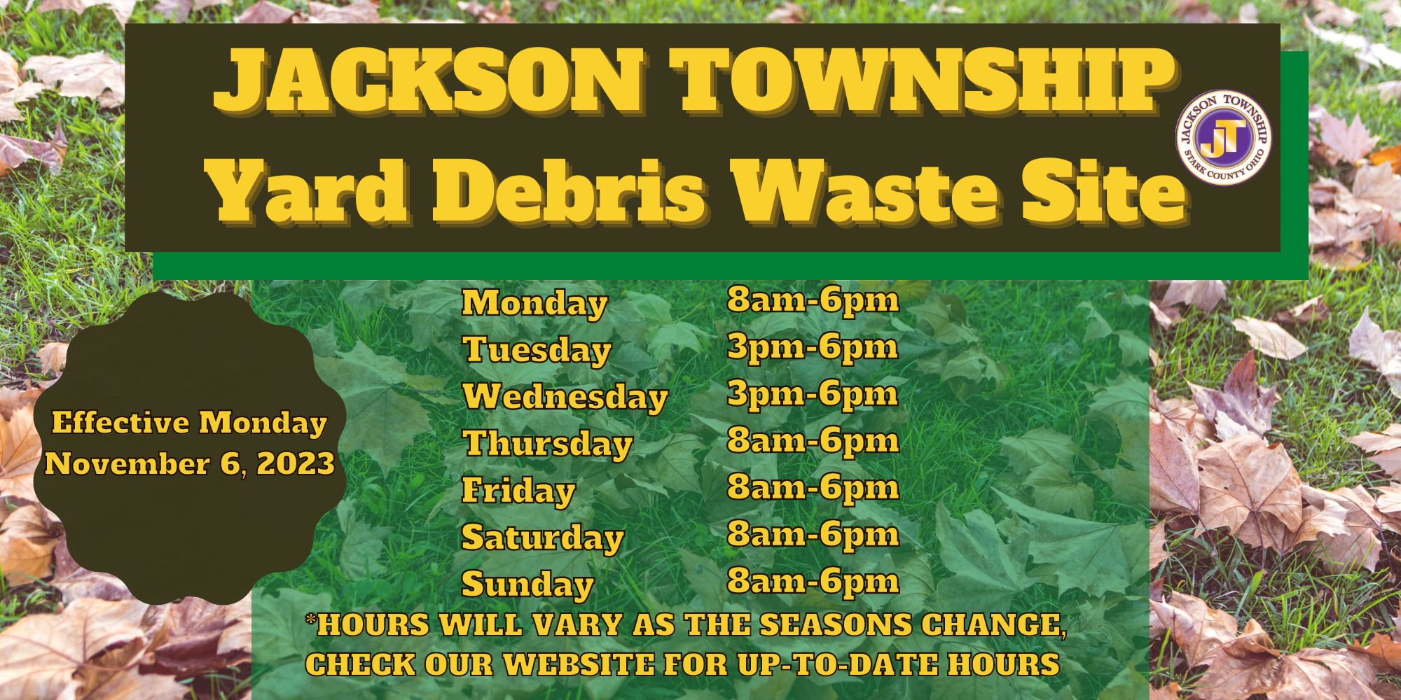 Yard Debris Waste Site Jackson Township, Stark County, Ohio