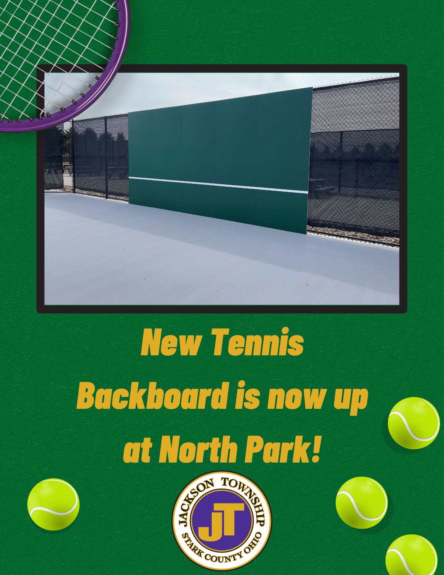 North Park Tennis Courts Jackson Township Stark County Ohio