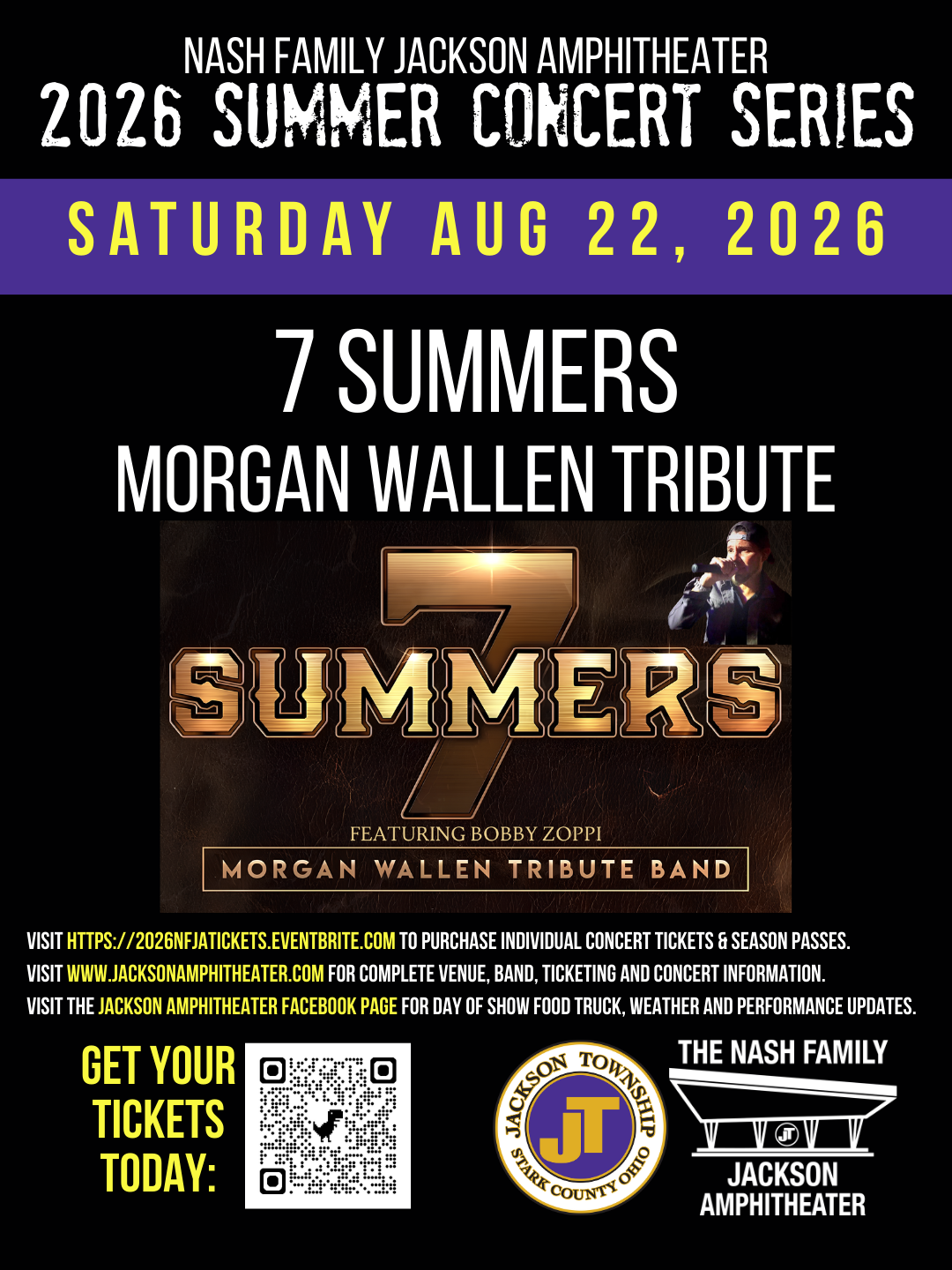 8/22/26: 7 Summers - Morgan Wallen Tribute at the Nash Family