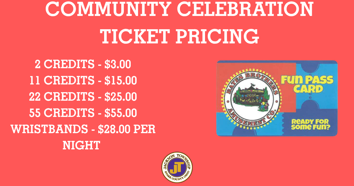 Bates Ticket Pricing